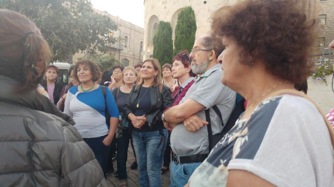 תמונה מסיורי סליחות במסגרת הפעילות